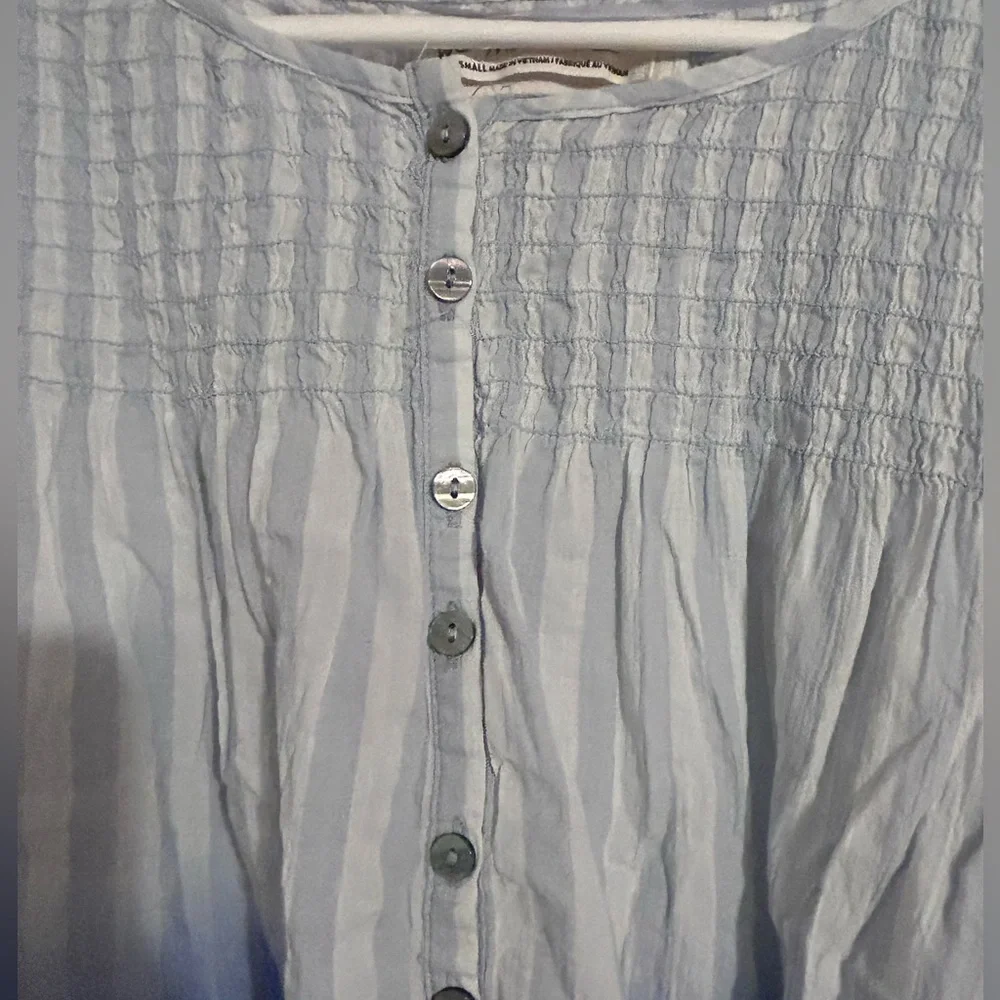 We The Free | Blue Gradient Sleeveless Blouse | Size XS - Picture 2 of 6